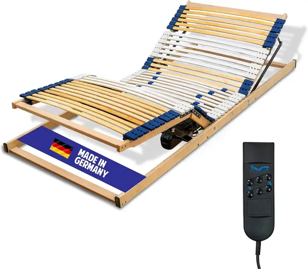 7-Zonen Lattenrost mit Motor, 120x200 cm, komplett…