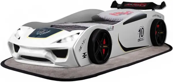 Autobett Vento Kinderbett 90x200 cm im Rennwagen-Design…