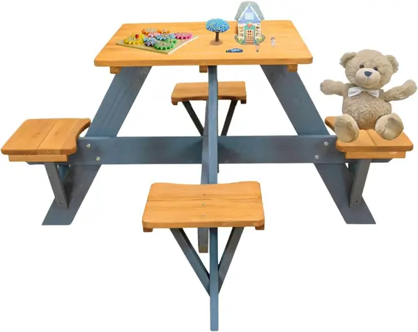 Kindersitzgruppe Picknicktisch Romy Gartentisch aus Holz…